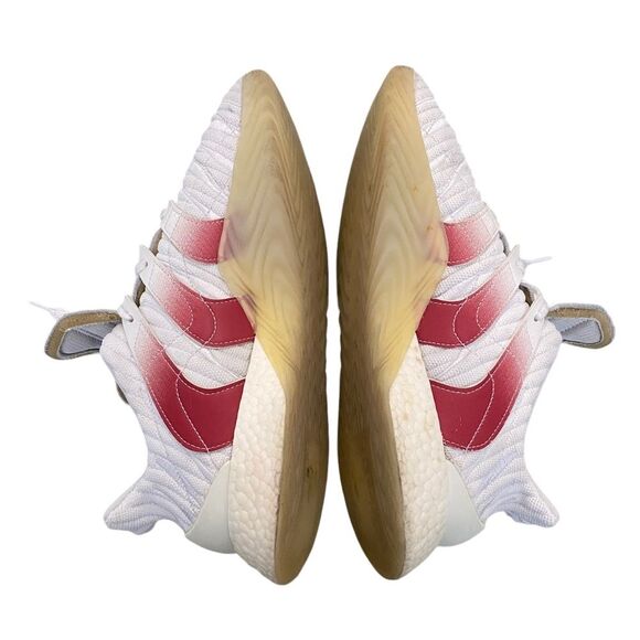 ADIDAS SOBAKOV 2.0 'WHITE SCARLET' EE5631 - sz 13 - White / red - MENS - Lace up - Picture 10 of 11